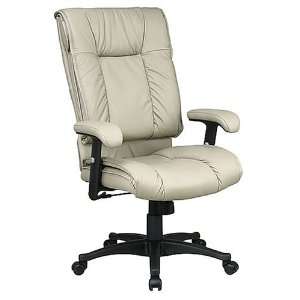  Deluxe High Back Executive Leather Chair By Office Star 