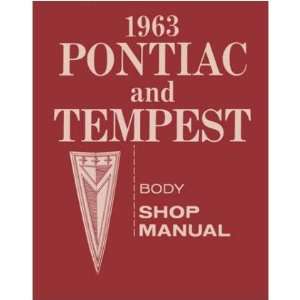  1963 PONTIAC BONNEVILLE CATALINA et Body Service Manual 