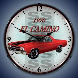  1970 Chevy El Camino Super Sport Lighted Wall Clock