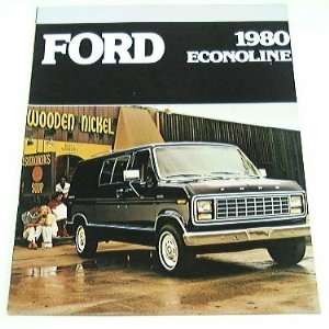  1980 80 Ford ECONOLINE Van BROCHURE E100 E150 E250 E350 