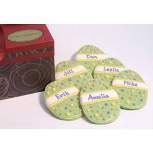 Chocolate Covered Personalized Easter Egg Cookies  Grocery 