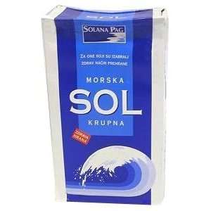 Krupna Morska  Coarse Sea Salt 1kg Grocery & Gourmet Food