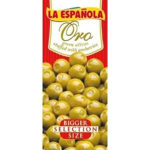 Anchovy Stuffed Olives Olives 1 pound 6 oz Dry Weight Cans (Package of 