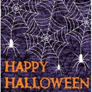  Creepy Webs Halloween Luncheon Napkins 18 Per Pack Toys 
