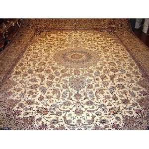   Hand Knotted Isfahan/Esfahan Persian Rug   131x197