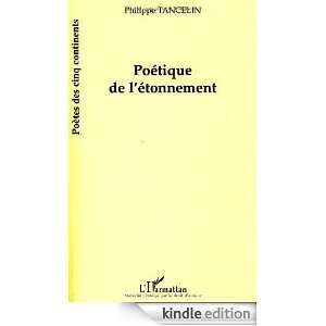 Poétique de létonnement (Poetes des cinq continents) (French 