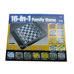  16 in 1 Family Game Chess for Sports and Entertainment 