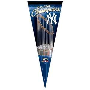  New York Yankees World Series Champions Premium Pennant 