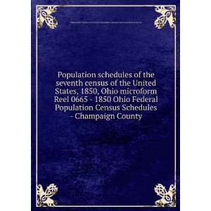 Population schedules of the seventh census of the United States, 1850 