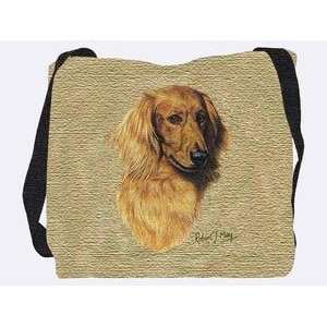  Dachshund Tote Bag (Longhaired) Beauty