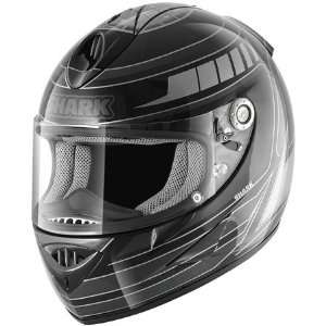  Shark RSR 2 Indy Full Face Helmet Large  Black 