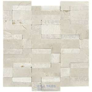  Contours   doric polished & chiseled modular mosaic in 