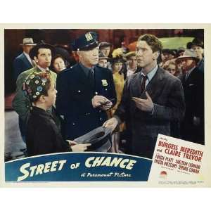  Street of Chance   Movie Poster   11 x 17