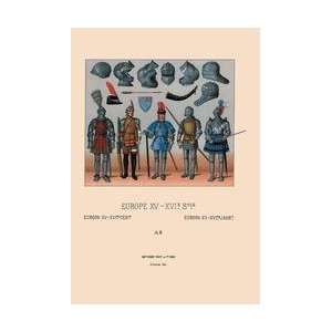   Armor of the Fifteenth and Sixteenth Centuries 12x18 Giclee on canvas