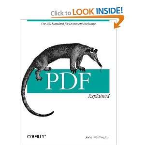 PDF Explained [Paperback] John Whitington Books