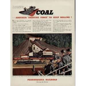 COAL   Another Fighting Force To Keep Rolling  1942 