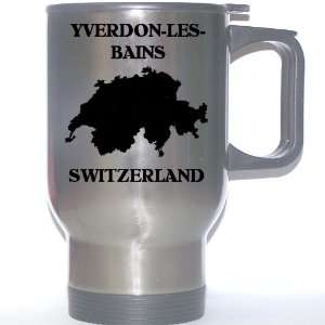  Switzerland   YVERDON LES BAINS Stainless Steel Mug 
