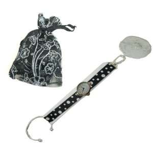  Purse Hanger and Watch for Casino Game Tables, Black and 