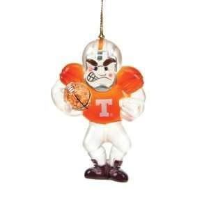  Tennessee Volunteers NCAA Acrylic Football Player Ornament 