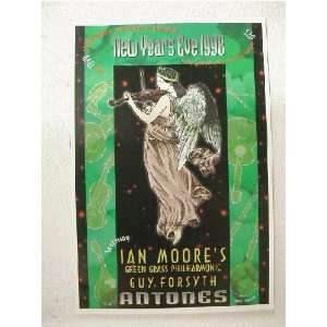  Ian Moore Handbill Poster New Years 98 Antones 
