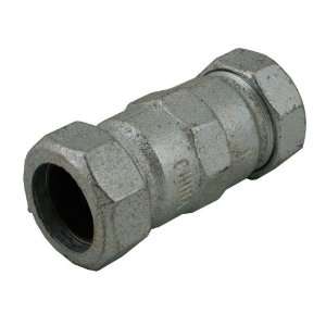   Galvanized Long Compression Coupling, 2 Inch IPS