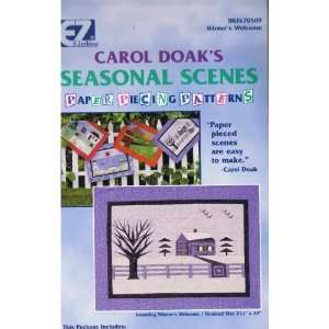  Carol Doaks Seasonal Scenes   Winters Welcome [Paper 