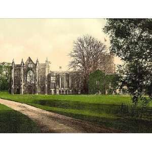   Poster   Newstead Abbey Notts England 24 X 18.5 