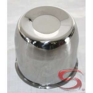  4.25 in Stainless Steel Closed End Center Cap for Trailer 