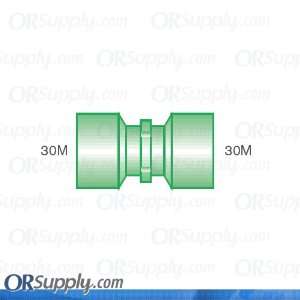  Intersurgical 30M to 30M Straight Connectors   Case of 50 