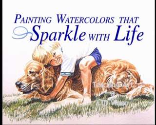   WATERCOLORS THAT SPARKLE WITH LIFE w Cindy Agan * OOPS Discount  