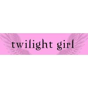   & New Moon Bumper Sticker / Decal   Twilight Girl 