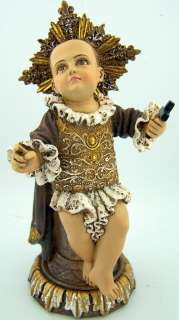 Baby Jesus Santo Niño de los Desamparados Statue Figure Figurine King 