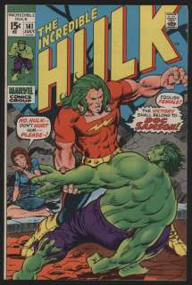 The Incredible HULK #141, 1971, Marvel Comics  