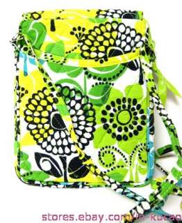 This is the 2012 Summer Vera Bradley Mini Hipster in Limes Up Cross 