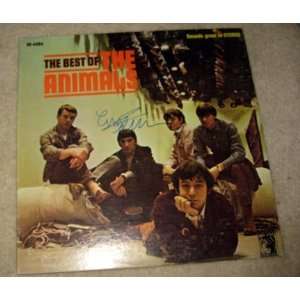  THE ANIMALS eric burton SIGNED Autographed RECORD 
