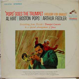   AL HIRT pops goes the trumpet LP LSC 2729 VG+ 1964 Vinyl Record  