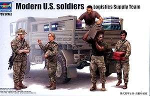 Trumpeter 1/35 429 Modern US Army Logistics Supply Team  