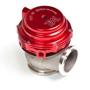 Tial MVR External Wastegate,V band 44mm Red,silver,blue  