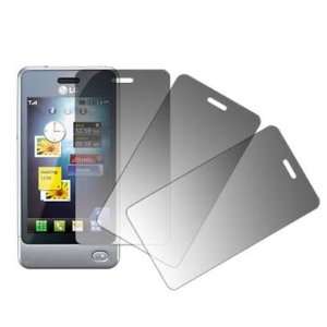  3 Pack of Premium Crystal Clear Screen Protectors for LG 