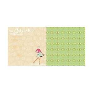 New   Trend.Setter Double Sided Paper 12X12   Style 105 by Websters 