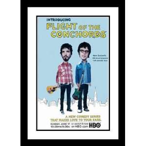  Flight of the Conchords 20x26 Framed and Double Matted TV 