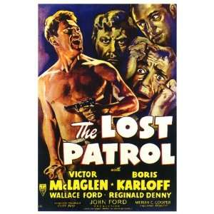 The Lost Patrol (1934) 27 x 40 Movie Poster Style A