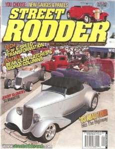 September 2003 Street Rodder Jer33 Ford Roadster Jim Santoris 1940 