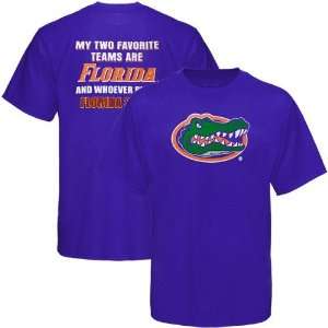   Florida Gators Royal Blue Favorite Teams T Shirt