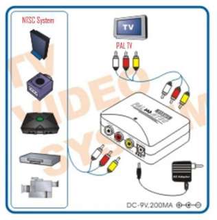 NTSC to PAL Converter Booster for Xbox 360 PS2 PS3 Wii  