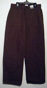 ROUTE 66 BOYS CHOCOLATE BROWN PANTS SIZE 14H # BMS 34  