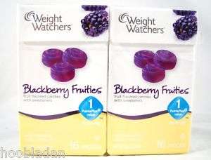 WEIGHT WATCHERS Fruities Candies 10 Boxes Blackberry  