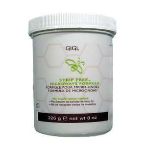  GIGI Strip Free Wax Microwave Formula 8oz/237g Health 