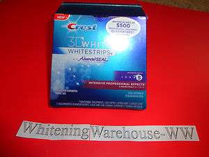   3D WHITE INTENSIVE PROFESSIONAL EFFECTS TEETH WHITENING STRIPS  