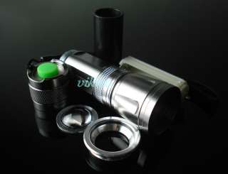 300 Lm CREE LED Zoomable Rechargeable Flashlight Torch  
